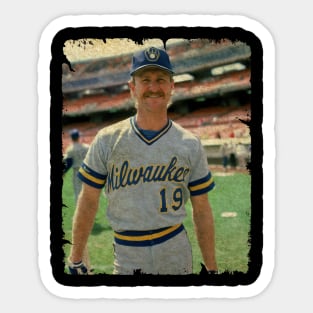 Robin Yount in Milwaukee Brewers Sticker